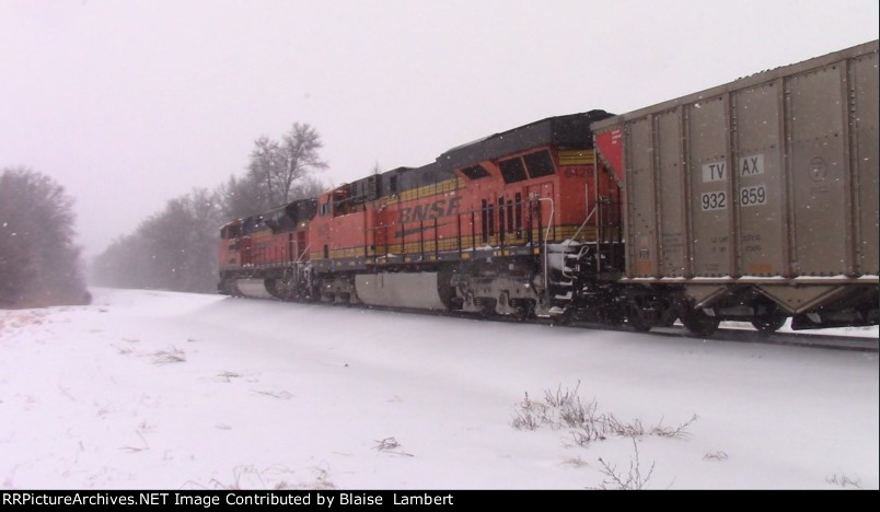 BNSF coal train